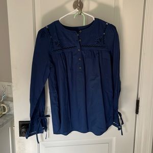 Women’s small Loft long sleeve blouse